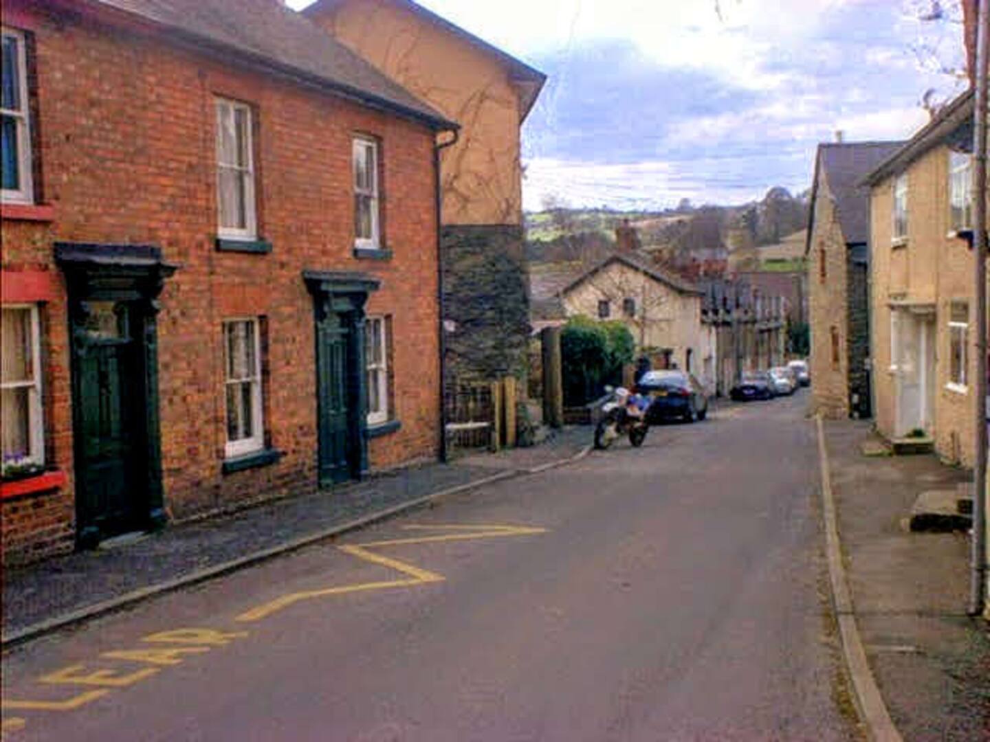 Cottage on charming village street